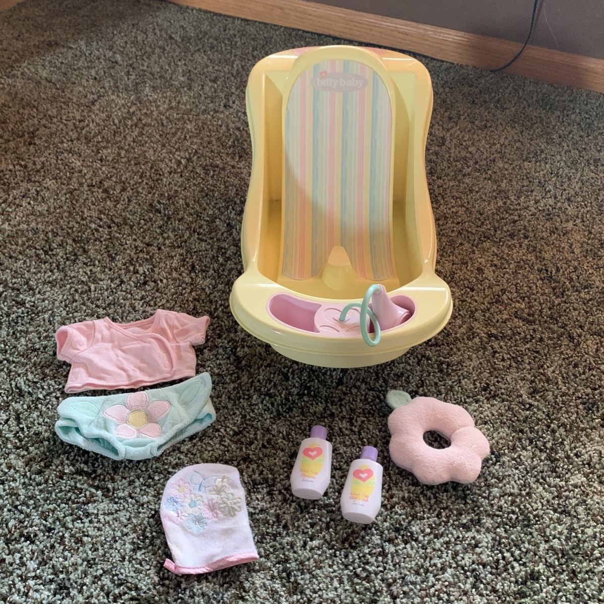 American girl bitty baby outlet bathtub
