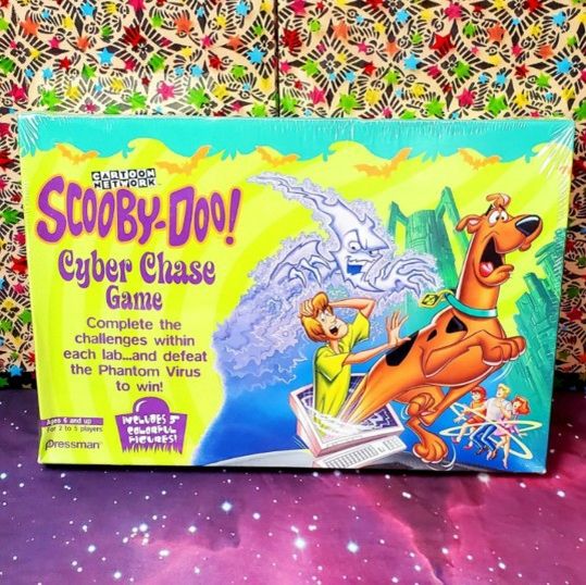 Scooby Doo Cyber Chase Board Game