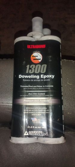 8 counts of  Epoxy for concrete shut up
