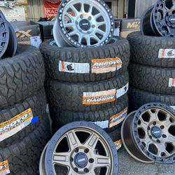 Paquete De Rines Y Llantas Para Tu Tacoma , GMC,SILY DESDE $1,600 Tenémos Financiamiento Por 100 Días Sin Intereses 