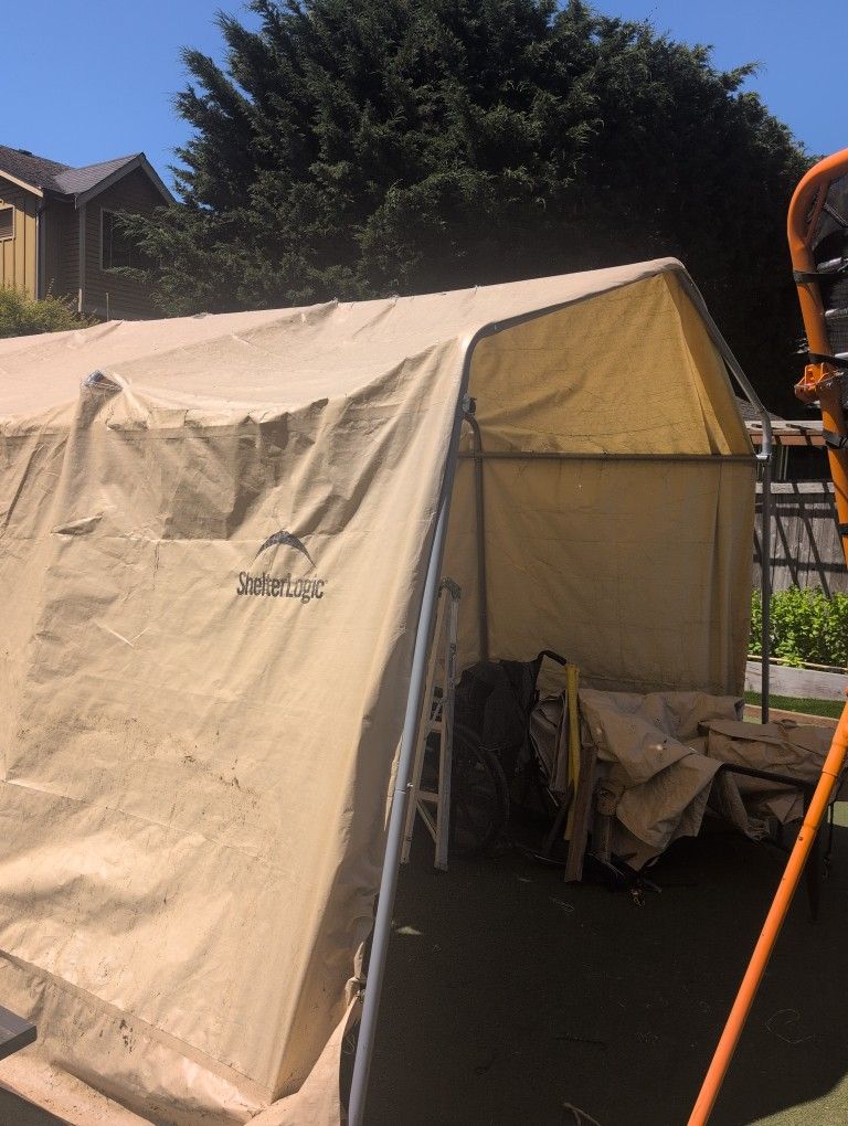 Shelter Logic 10ft By 17 Ft Carport Tent