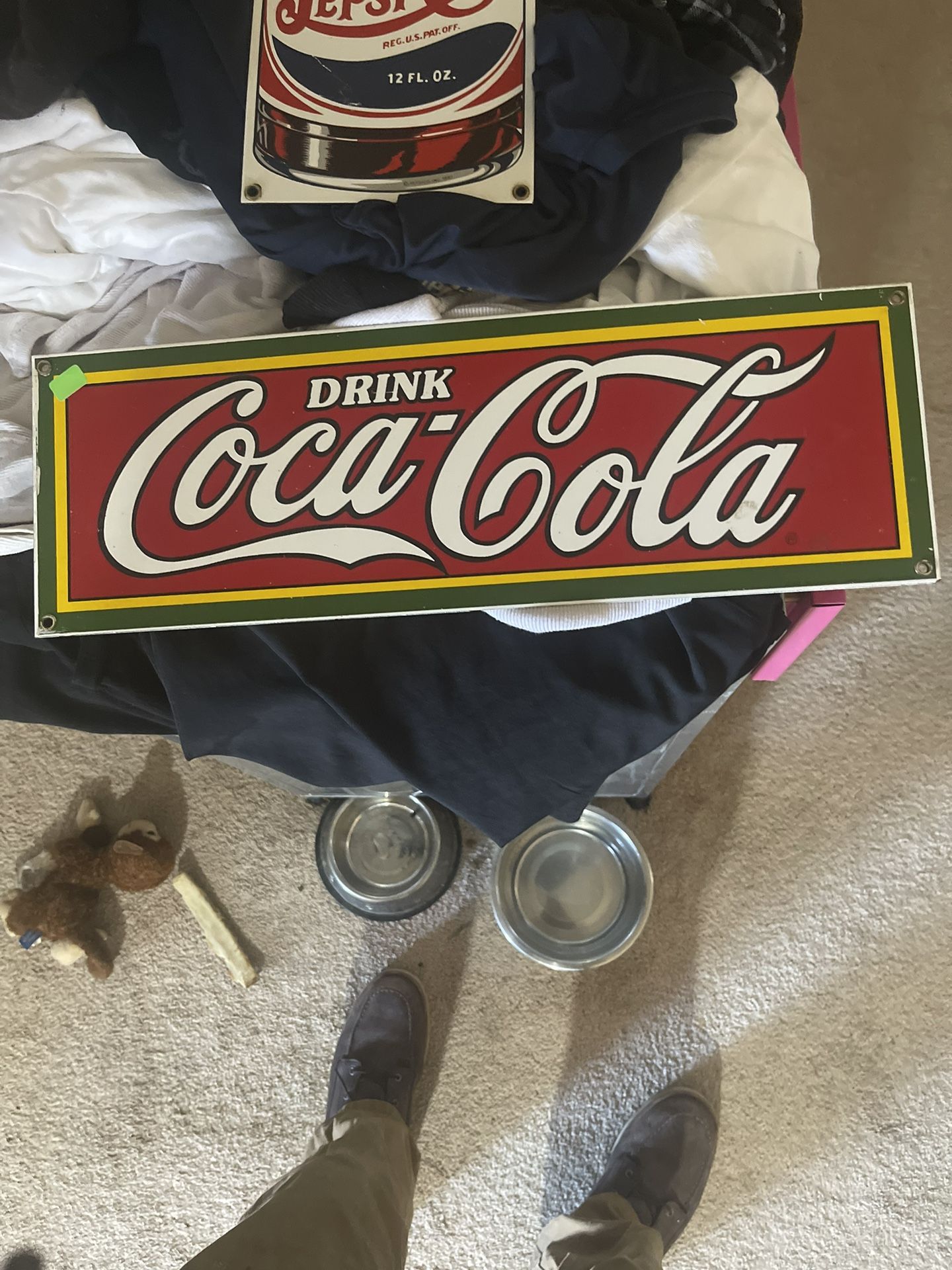 Coca-cola Porcelain sign 