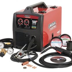 Weld-Pak 180 Amp MIG Flux-Core Wire Feed Welder, 230V, Aluminum Welder with Spool Gun sold separately