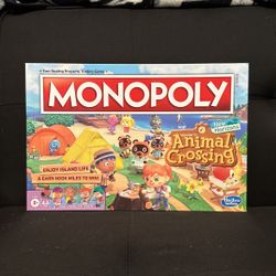 Hasbro Gaming Board Game Monopoly: Animal Crossing New Horizons - 8 Years Old - Fun Game for 2 to 4 Players