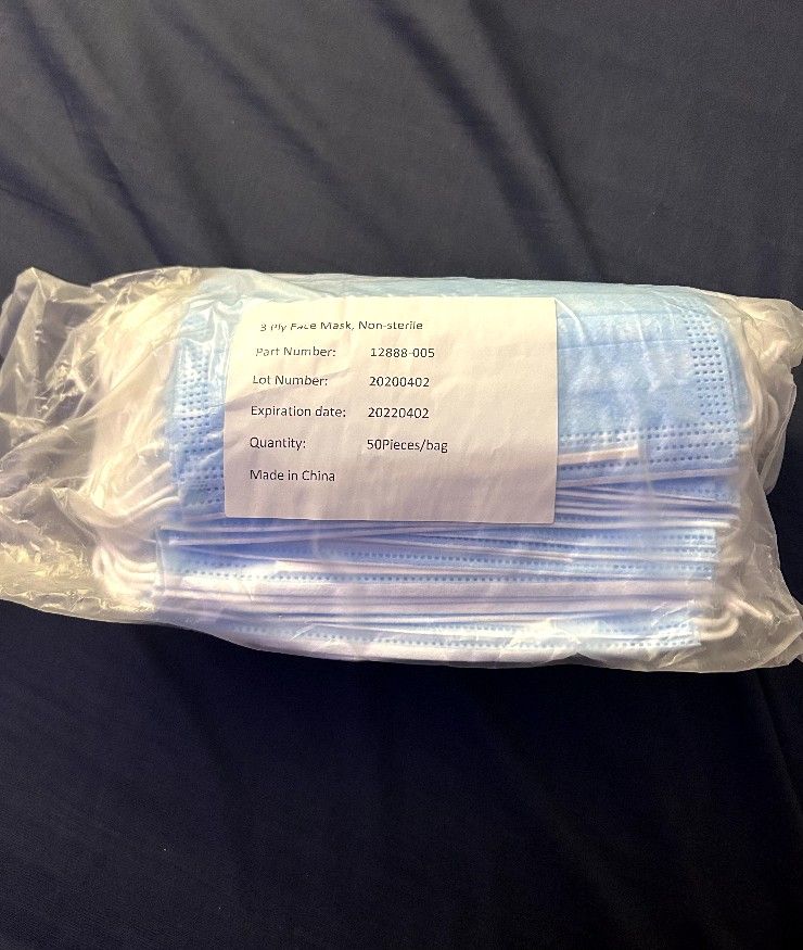 3 Ply Non-Sterile Face Mask