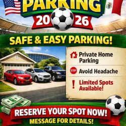 Parking for Miami Gardens World Cup 2026 Events 