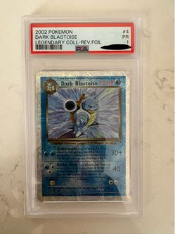 PSA 1 Dark Blastoise Legendary Collection Reverse Foil #4