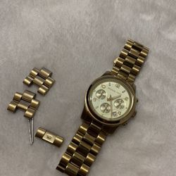 Michael Kors Watch Gold
