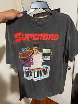 Superbad t shirt vintage large