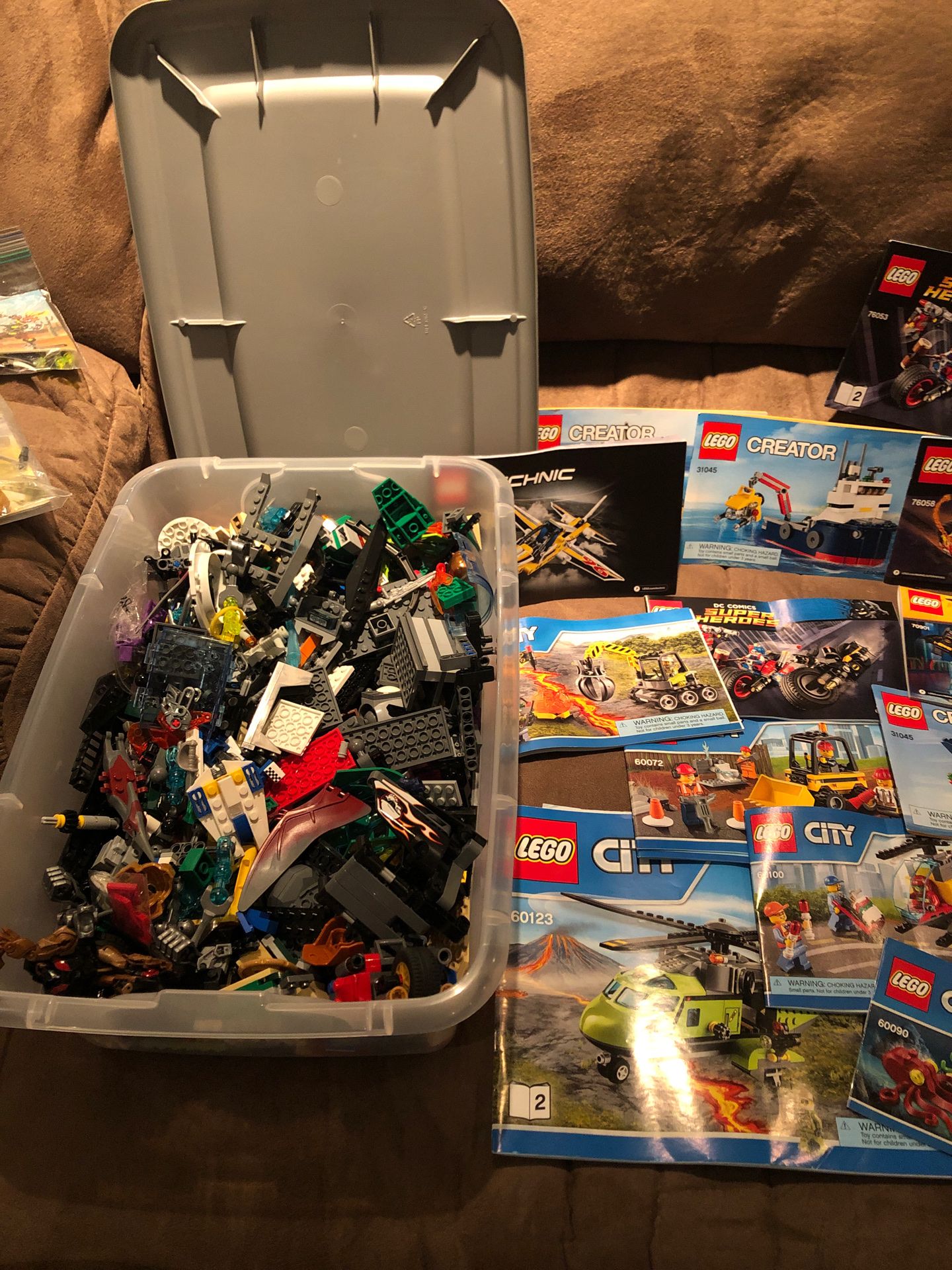 Over 30 LEGO sets and Manuals