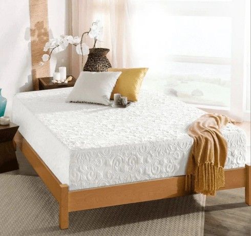 Zinus Spa Sensations Serenity 12” Queen Memory Foam Mattress – Medium Firm, CertiPUR-US Certified