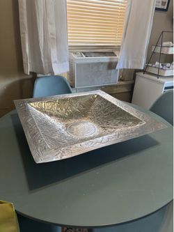 LARGE 20” x 20” SQUARE PLATTER