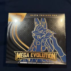 Pokemon Mega Evolution Lucario ETB