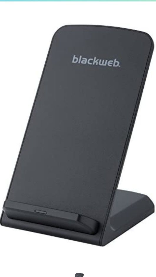 Blackweb Onn Wireless Charging Stand, Black, Set Vertically Or Horizontally