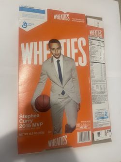 Steph Curry Wheaties Box
