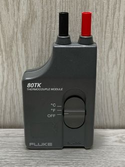 Fluke 80TK K-Type Thermocouple Module (A1G013965)