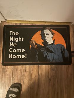 Halloween Michael Myers Doormat
