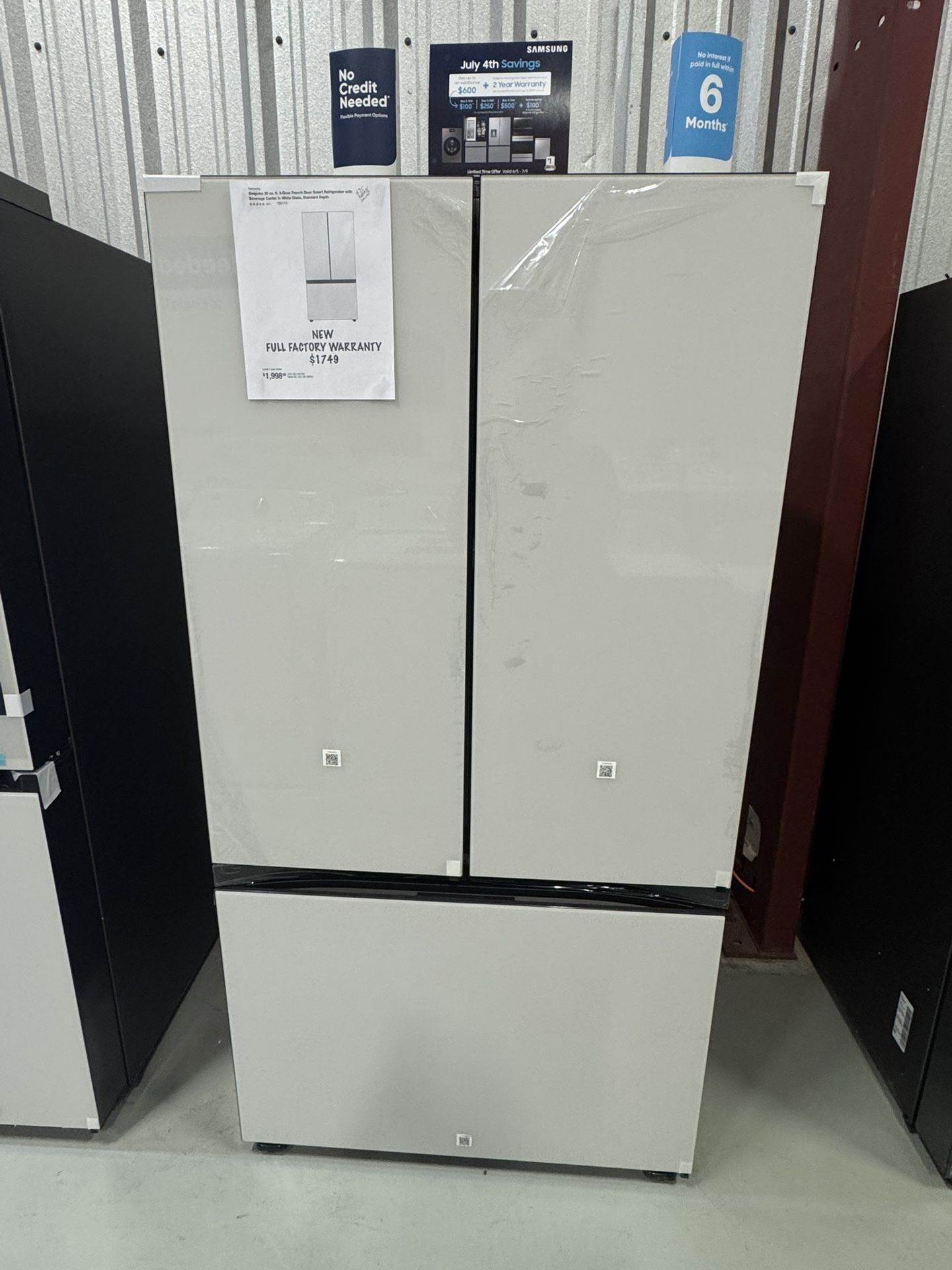 Bespoke Three Door French Door Refrigerator
