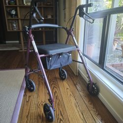Probasics Aluminium Rollator Walker With Seat