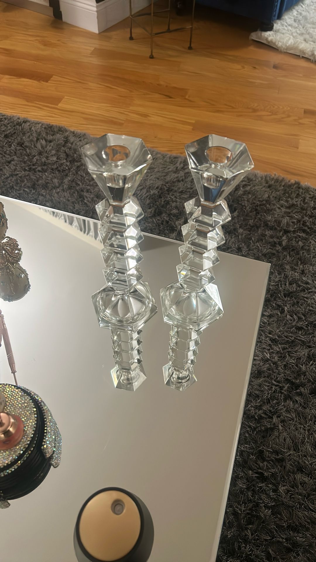 Crystal Candle Holders