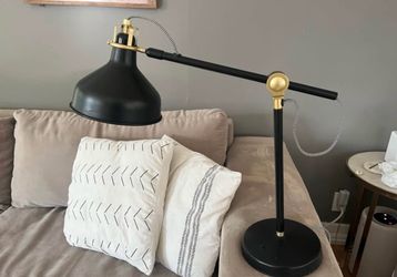 Ikea -RANARP lamp, black