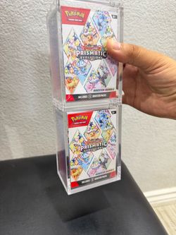 Pokemon booster bundle acrylic case