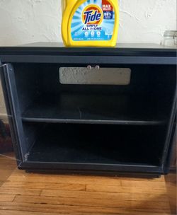 TV Stand With Glass Doors