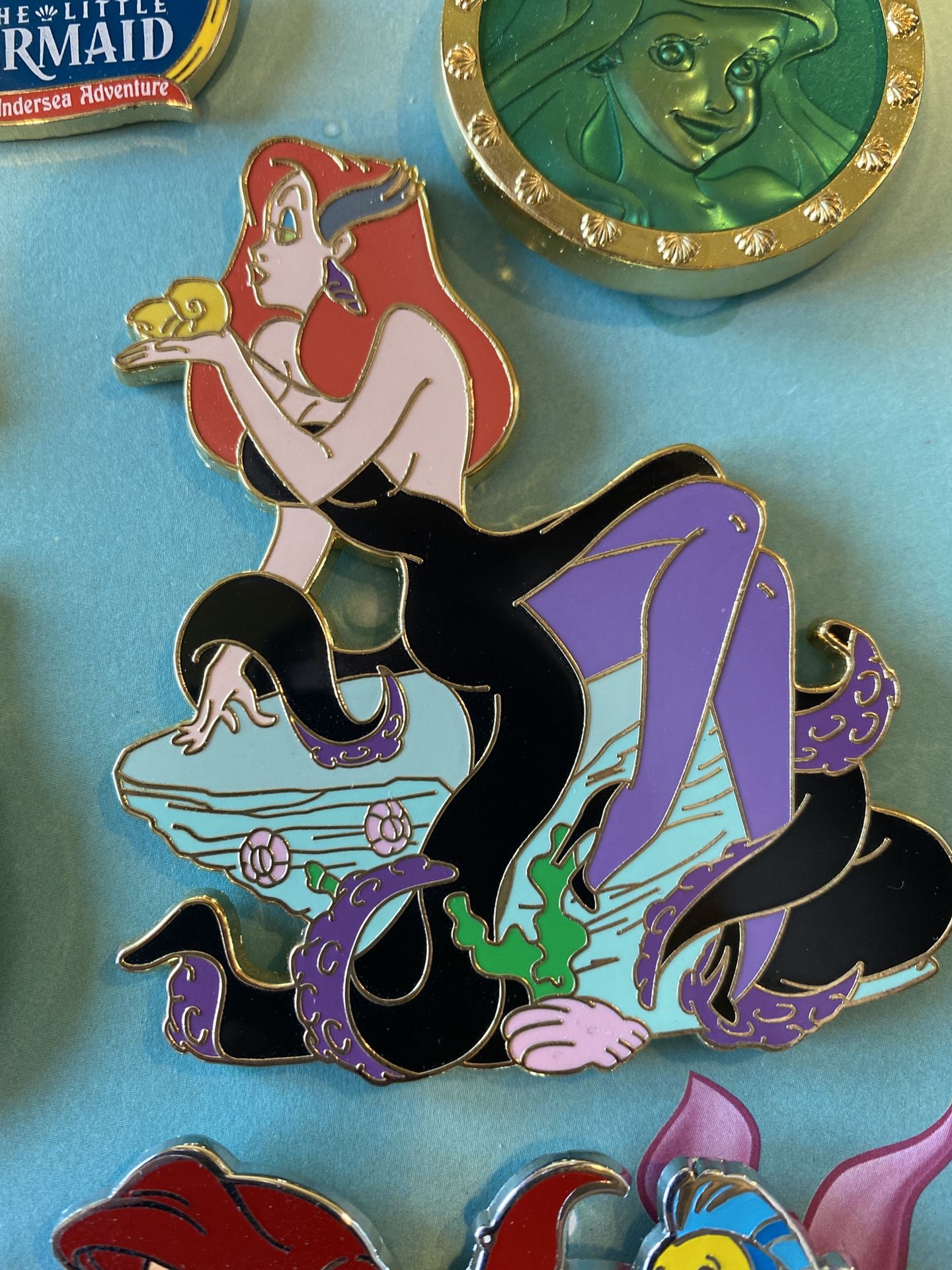 Disney Jessica as Ursula pin