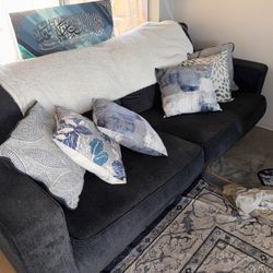 Love Seat Couch Blue 1$ 