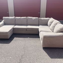 $0 Delivery 3-Piece Chaise Sectional