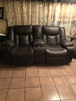 Leather Sofas Like New!