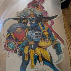 Original Sealed Vintage 1993 Marvel X-MEN Counter Display Standee Die Cut