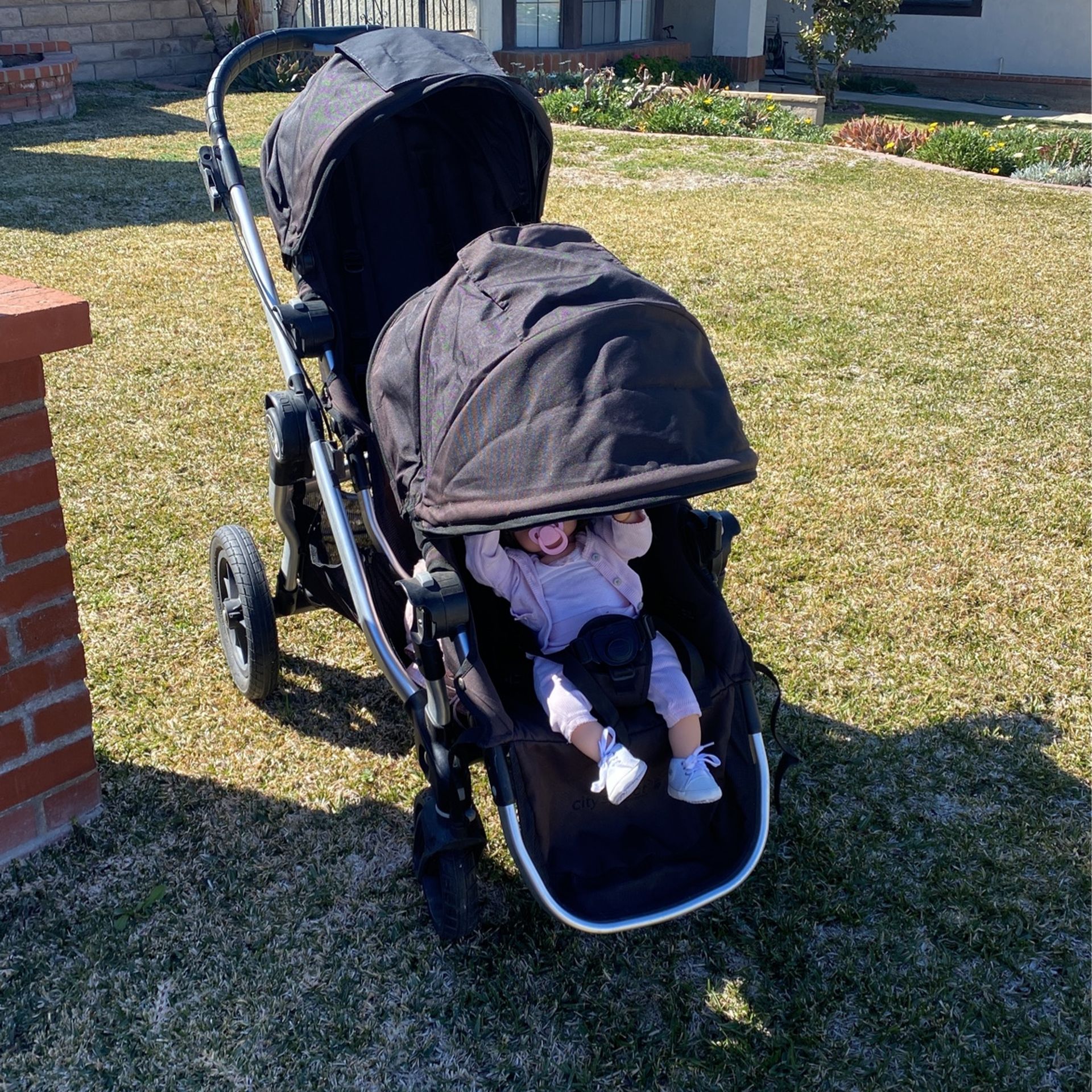 City Select Double Stroller Excellent Condition