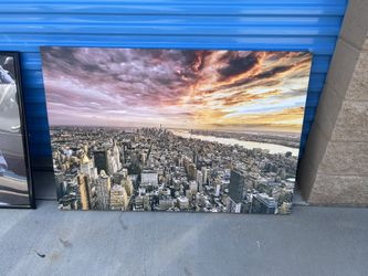 NEW YORK CITY SKYLINE CANVAS ART
