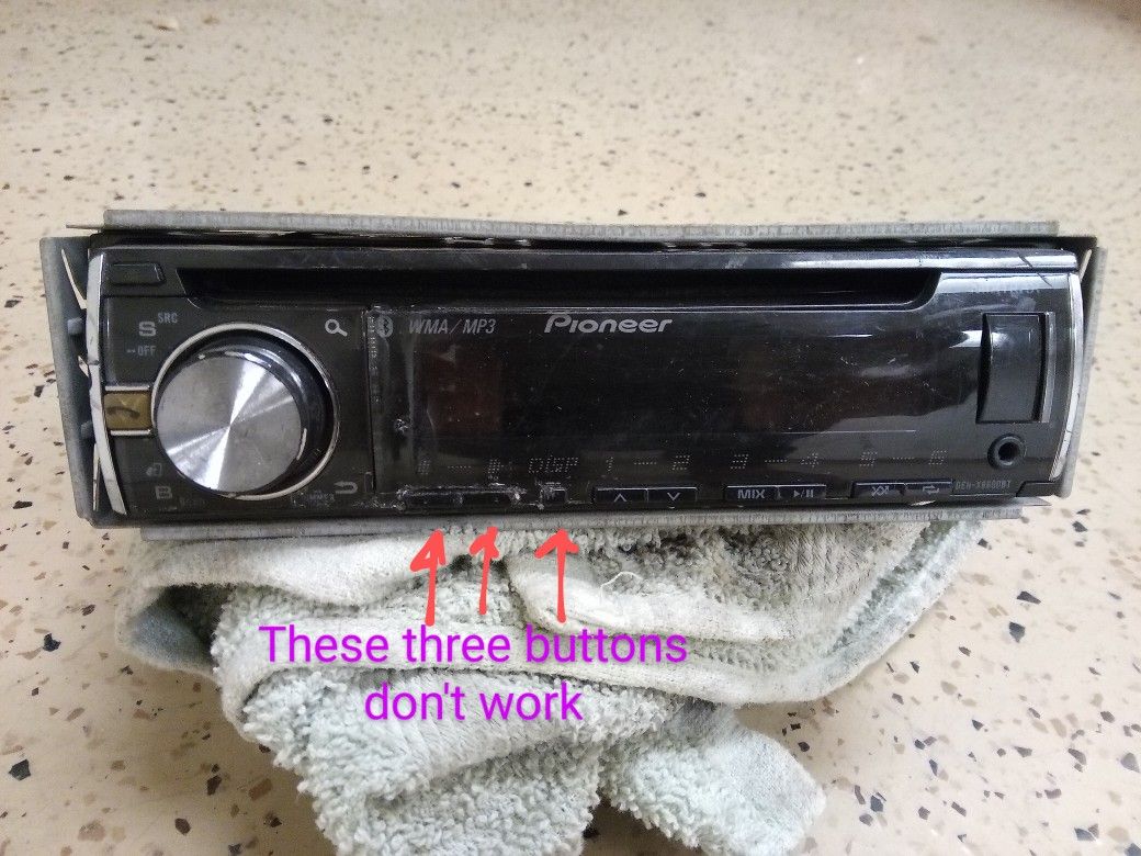 Pioneer deh-x6600bt Car Stereo