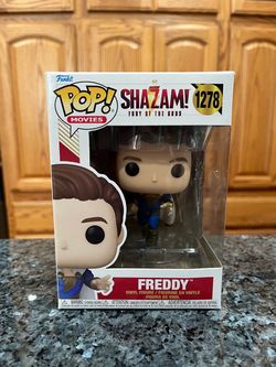 Toy Vinyl Funko Pop! Movies Fury of the Gods Shazam! “Freddy”. # 1278.  Vinyl Figure.  Brand new factory sealed.