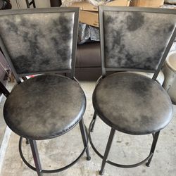 Gray Bar Stools
