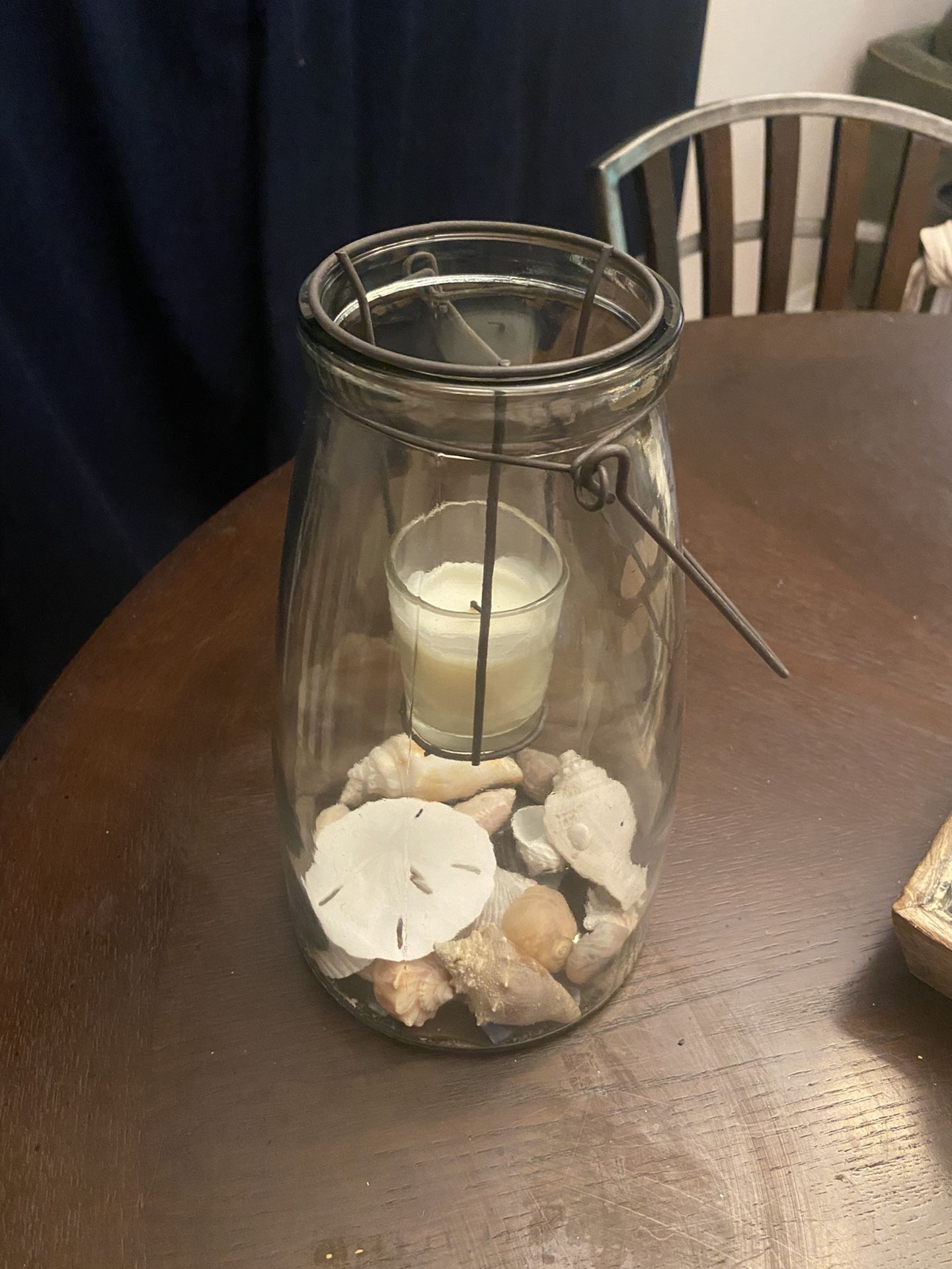 Wedding Centerpiece Vase with Candle 