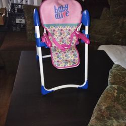 Baby Alive Highchair 