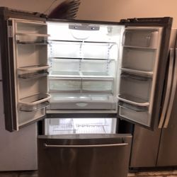 Stainless Steel Kitchen Aid Refrigerator 