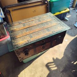 Vintage Antique Coffee Table 