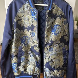 Floral Bomber Jacket (Guess brand)