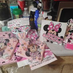 Minnie Mouse Party Decorations $60 
