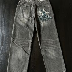 Derschutze “NYC to Rio” Embroidery Jeans