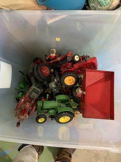 Box Of Old Tractors 