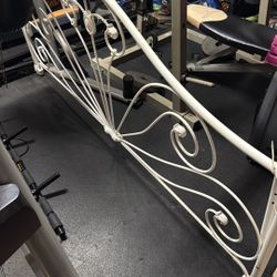Bed Metal Head Board With Frame