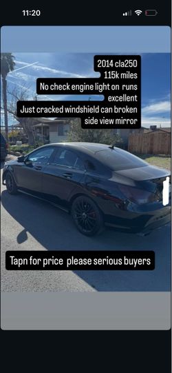 2014 Mercedes-Benz CLA250 – 115K Miles