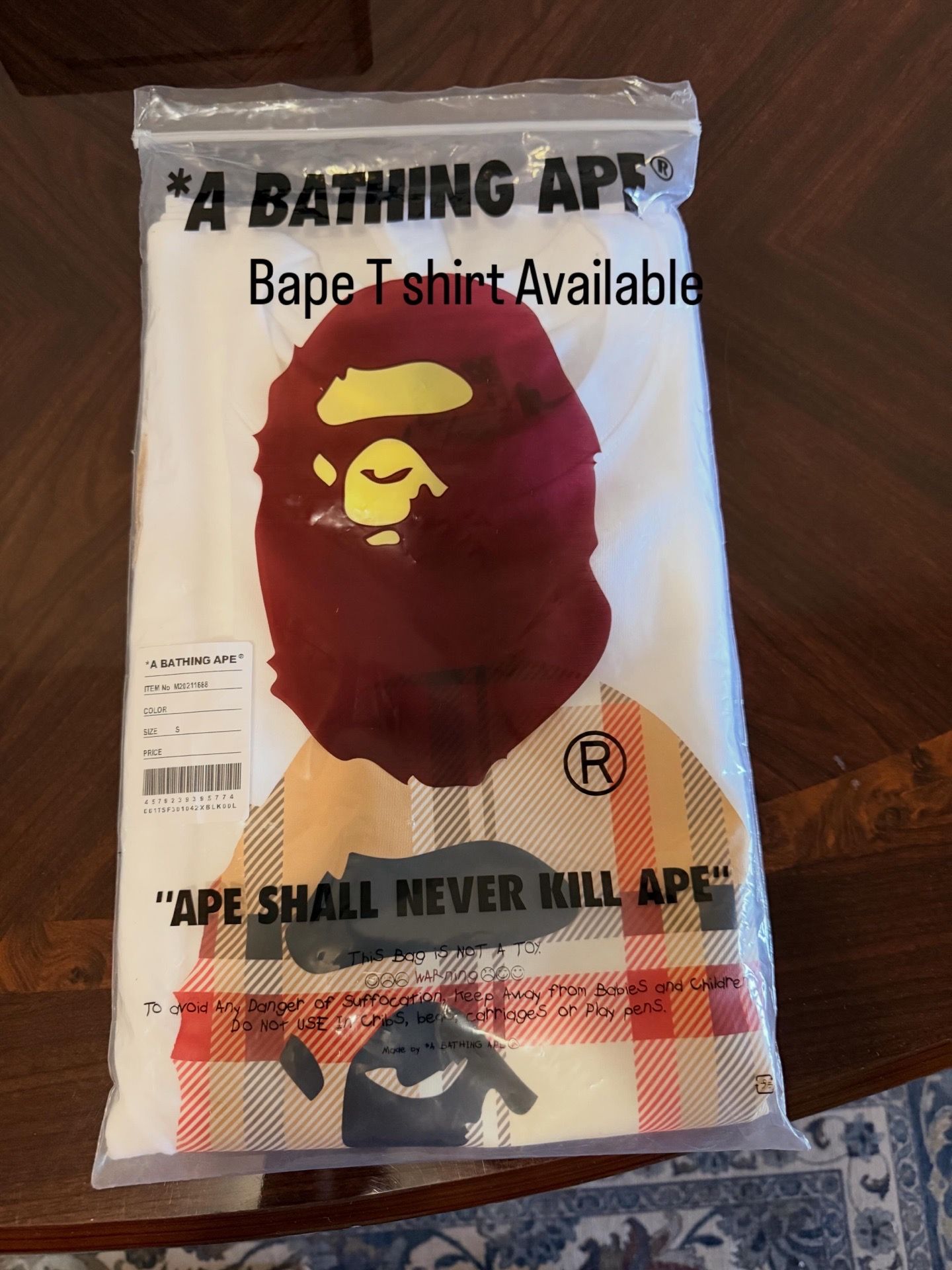 Bape T shirts Available