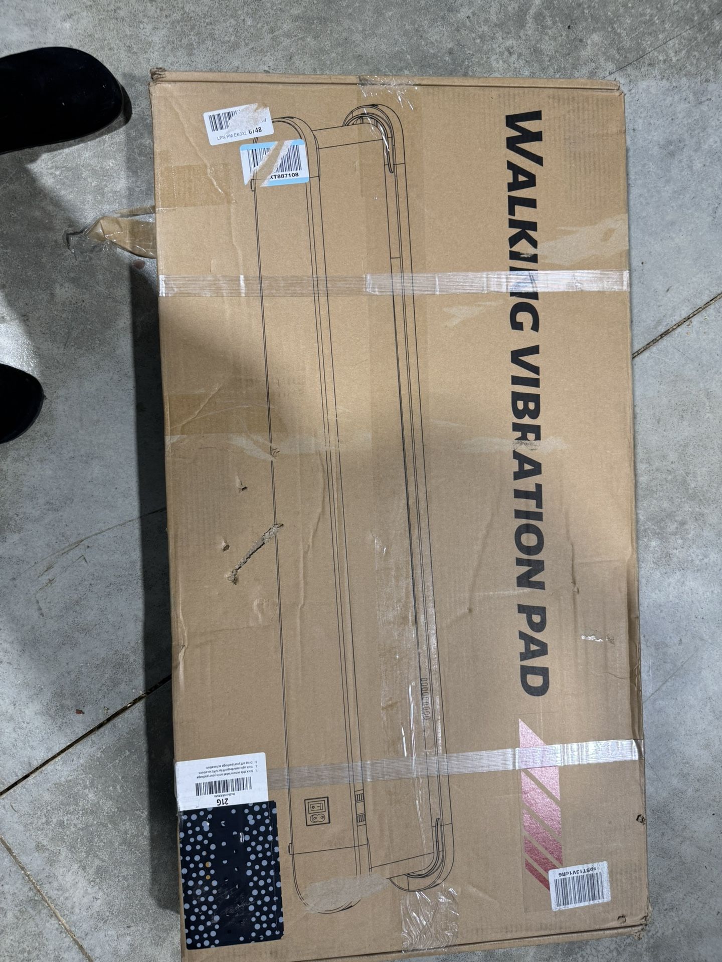 Walking Vibrating Treadmill