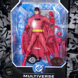 DC Multiverse Batman Pink Suit Platinum Edition McFarlane Toys Detective #241 